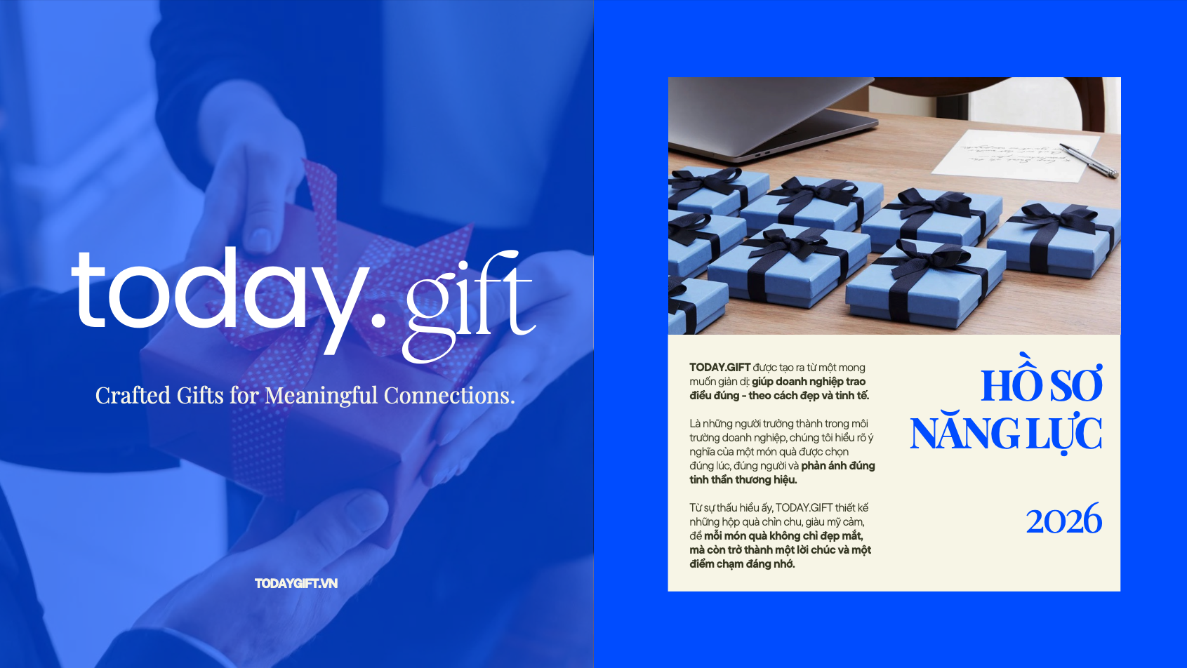 TODAY.GIFT Company Profile 2026 — Cover