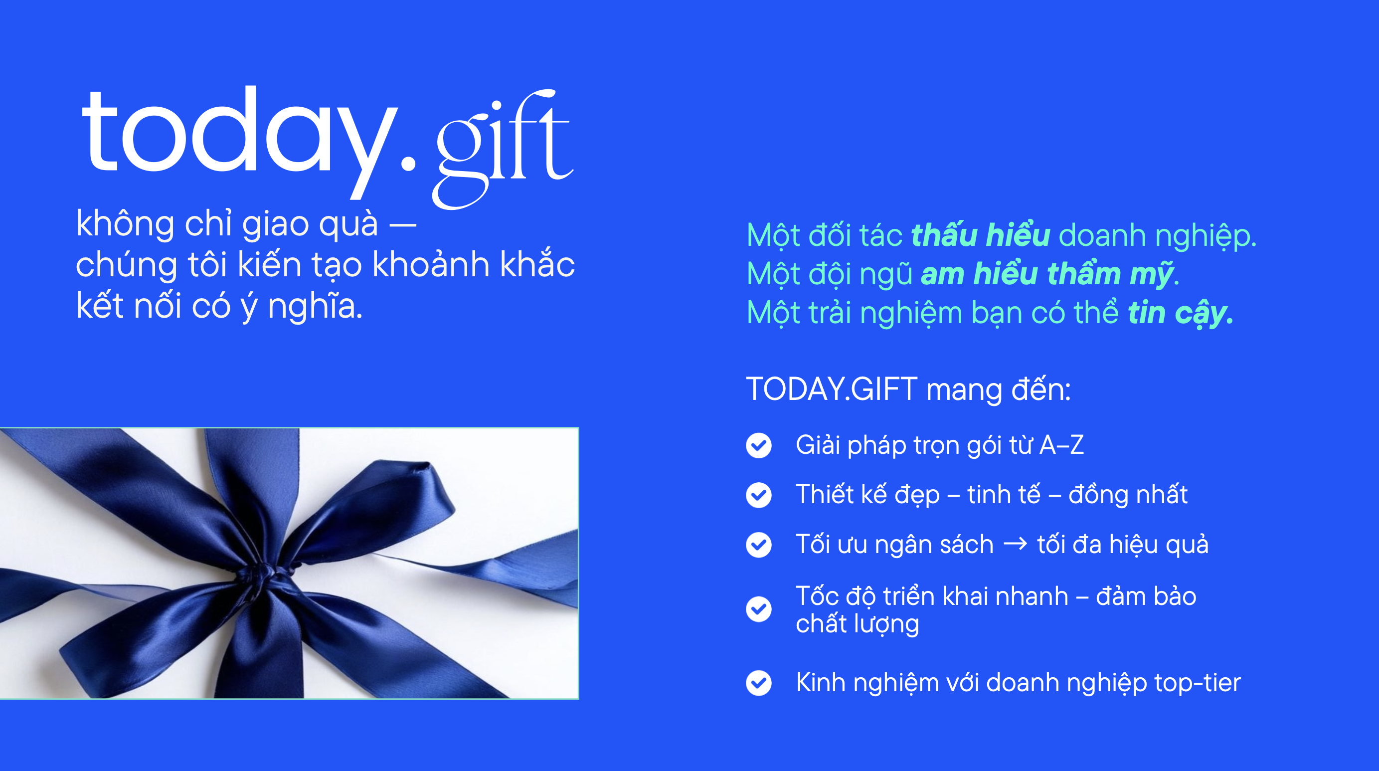 TODAY.GIFT Profile — Services
